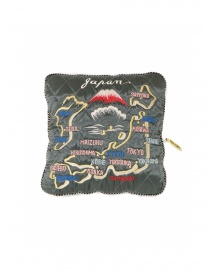 Kapital jacket-pillow embroidered Japan in khaki color buy online