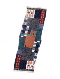 Scarves online: Kapital Village Gabbeh turquoise multicolored scarf