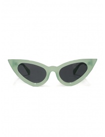 Occhiali online: Kuboraum Y3 occhiali da sole a gatto verde giada