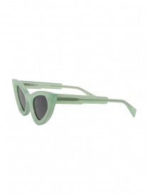 Kuboraum Y3 occhiali da sole a gatto verde giada