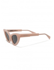 Kuboraum Y3 occhiali da sole a gatto rosa pastello