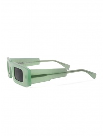 Kuboraum X5 jade green rectangular sunglasses