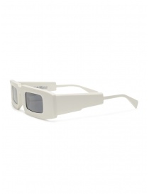 Kuboraum X5 occhiali da sole bianchi rettangolari