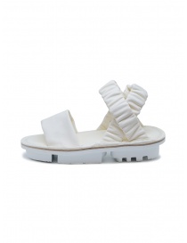 Trippen Synchron white open sandals with elastic bands price