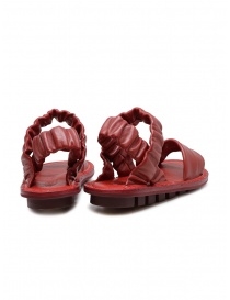 Trippen Synchron red sandals with elasticated straps price