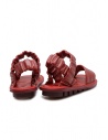 Trippen Synchron red sandals with elasticated straps SYNCHRON RED-SAT RED-WAW SK BRW price