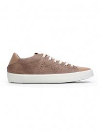Leather Crown PURE beige suede sneakers