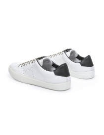 Leather Crown LC06 white and dark military green sneakers price
