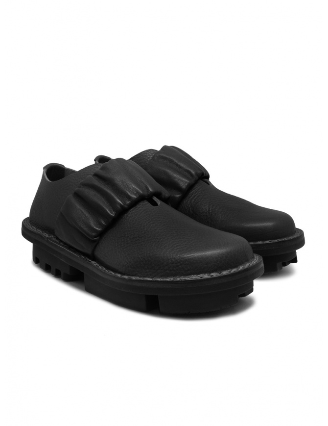 Trippen Keen black low-cut shoes with elastic band KEEN BLACK-WAW TC BLACK womens shoes online shopping