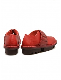 Trippen Keen rosse scarpe basse con fascia elastica