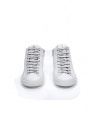 Leather Crown EARTH mid top white sneakers WLC133 20114 buy online