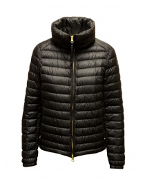 Womens jackets online: Parajumpers Ayame black lightweight padded jacket