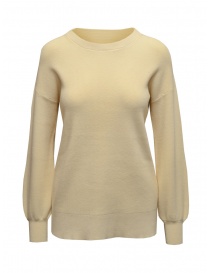 Selected Femme pullover crema con maniche a palloncino 16082528 SANDSHELL order online