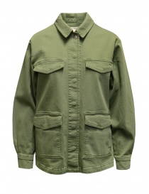 Selected Femme camicia in denim verde 16083050 HEDGE GREEN order online
