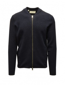 Mens cardigans online: Selected Homme blue cardigan with zip