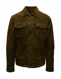 Selected Homme brown suede jacket 16082612 DELICIOSO order online