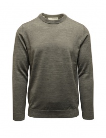 Selected Homme pullover in lana merino grigio online