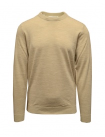Selected Homme light beige merino wool pullover 16079772 SYMPLY TAUPE- MELANGE order online