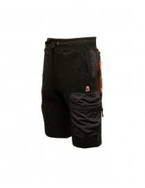 Parajumpers Irvine black bermuda shorts with side pockets