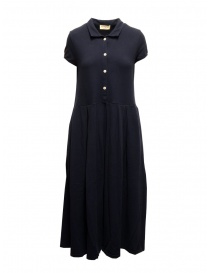 Womens dresses online: Ma'ry'ya navy blue polo dress