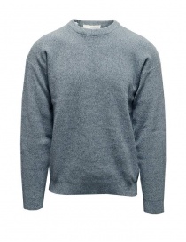 Selected Homme pullover in cotone blu chiaro online