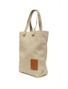 Il Bisonte Robur tote bag in white canvas shop online bags