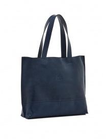 Il Bisonte Valentina shopping bag in blue leather price