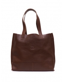 Il Bisonte Valentina brown tote leather bag online