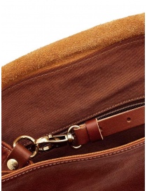 Il Bisonte Trappola brown leather backpack bags buy online