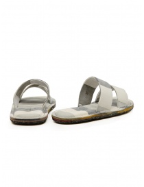 Trippen Kismet white and grey striped slipper sandal buy online