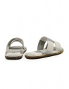 Trippen Kismet white and grey striped slipper sandal shop online womens shoes