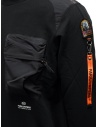 Parajumpers Sabre black sweatshirt with pocket and key ring PMFLERE01 SABRE BLACK 541 buy online