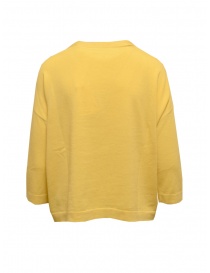 Ma'ry'ya yellow cotton and cashmere boxy sweater buy online