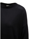 Ma'ry'ya boxy sweater in black cotton and cashmere YGK016 5BLACK price