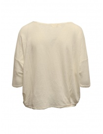 Ma'ry'ya boxy t-shirt in natural white linen buy online