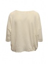 Ma'ry'ya boxy t-shirt in lino bianco naturaleshop online t shirt donna