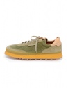 Shoto Dorf green suede lace-up shoe 1209 DORF OLMO-CANES.CANAPA price