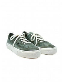 Shoto low grey-green suede sneakers online