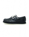 Shoto black lace-up shoes in horse leather shop online mens shoes