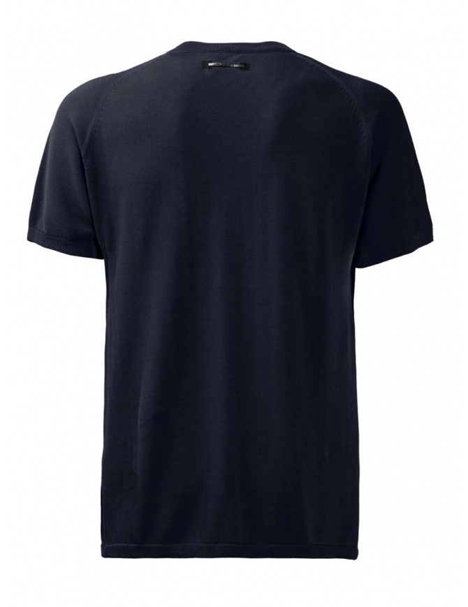 Monobi Icy Cotton H-15 Wholgarment navy blue T-shirt 11199502 F 5020 NAVY BLUE mens t shirts online shopping