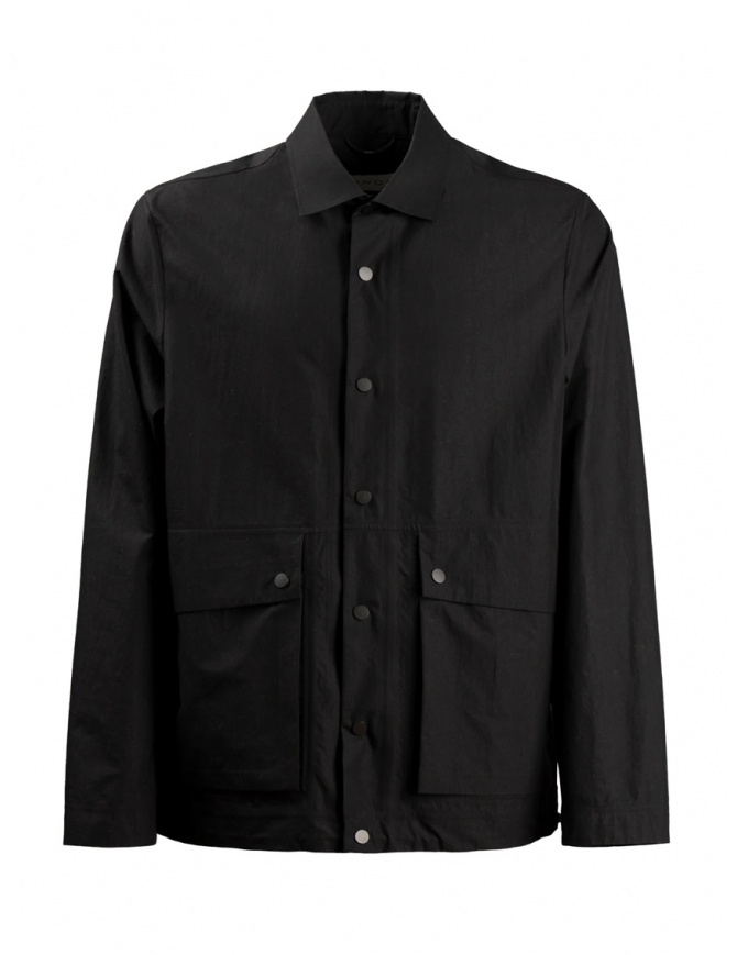 Monobi Eco Pop black shirt jacket 11176121 F 5099 BLACK RAVE mens shirts online shopping