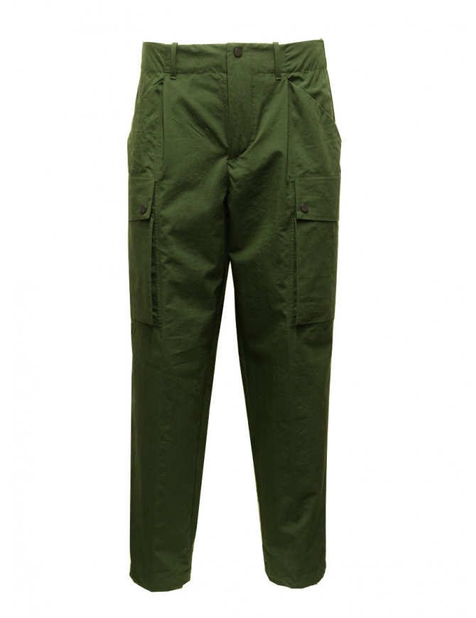Monobi Eco Pop pantaloni cargo verdi 11177121 F 10897 FOREST GREEN pantaloni uomo online shopping