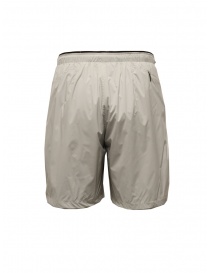 Monobi Skin Nylon Perfo ice grey bermuda shorts