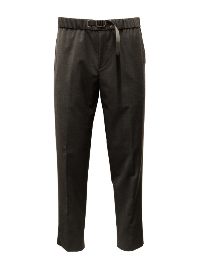 Monobi Techwool Hybrid dark grey pants 11162404 F 102 DARK GREY mens trousers online shopping