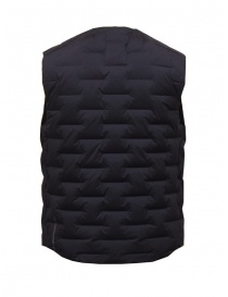 Monobi blue quilted vest buy online