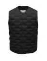 Monobi black quilted vest buy online 10889312 F 5099 BLACK