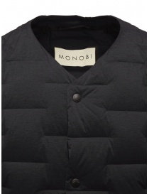 Monobi black quilted vest