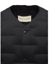 Monobi black quilted vest shop online mens vests