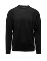 Monobi sweater in black merino wool buy online 10891506 F 30034 BLACK