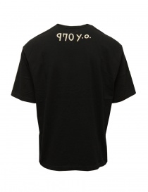 Kapital black T-shirt with printed stump buy online